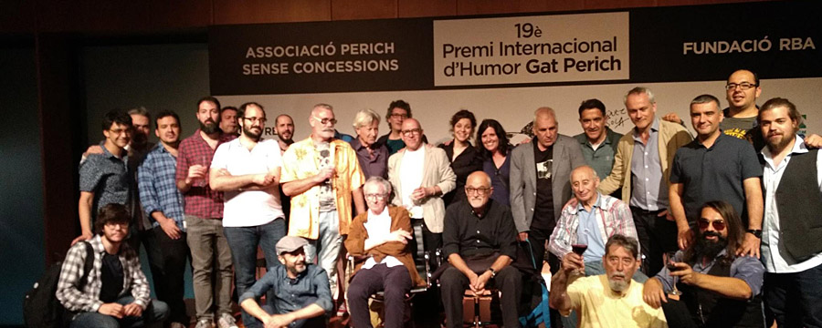 Dinujantes en el Premio Gat Perich