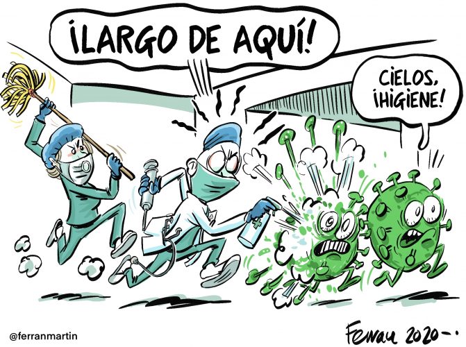 Viñeta de Ferran Martín