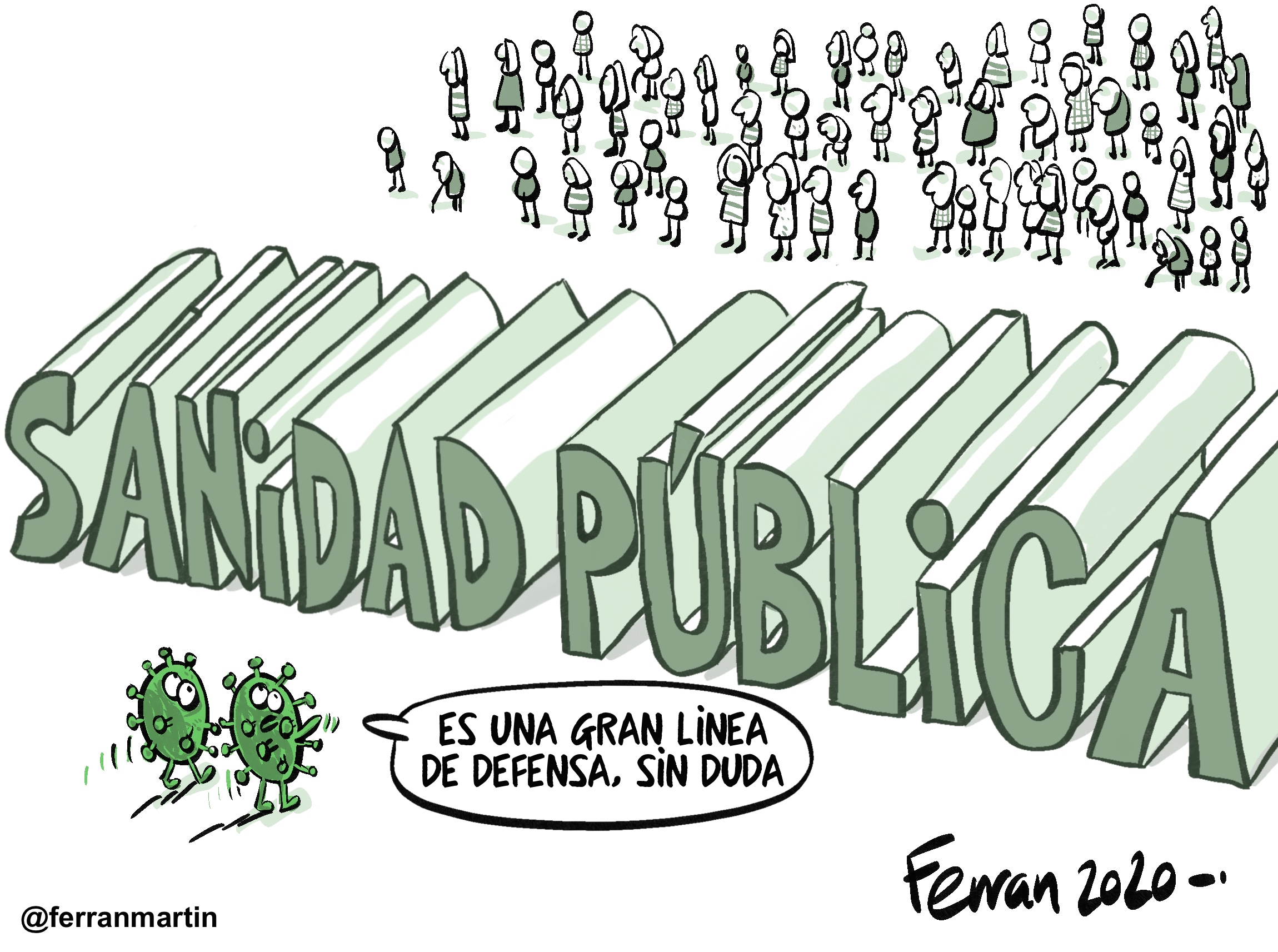 Viñeta de Ferran Martín