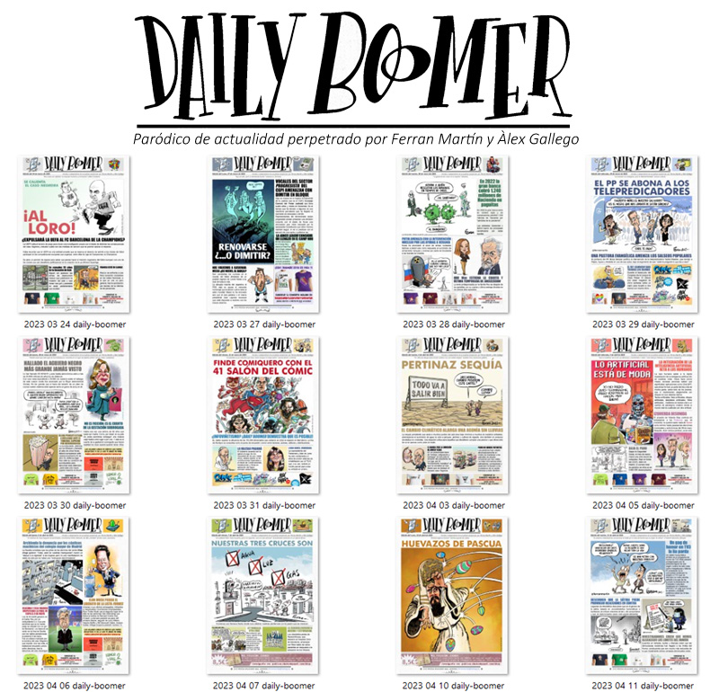 DAILY BOOMER, el primer pardico de actualidad en redes sociales